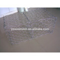 Malla hexagonal galvanizada Gabion Box malla